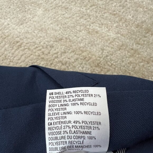 Alfani Slim Fit Blue Suit Jacket 40R - Picture 9 of 10